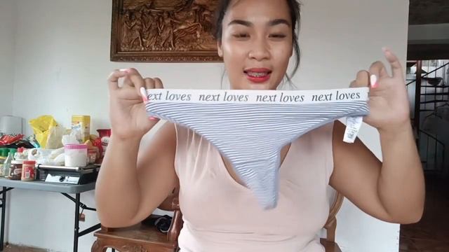 NEW BRAND OF THONGS TRY ON HAUL 👌 I LOVE IT ❤️ #JuliaEvangelineUnite #tryon #thongs #next