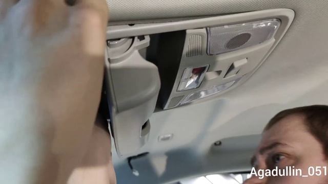 Kia Optima. Как снять передний плафон? Как снять задний плафон? Как снять пластики с лобового? Как? смотреть онлайн