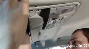 Kia Optima. Как снять передний плафон? Как снять задний плафон? Как снять пластики с лобового? Как?