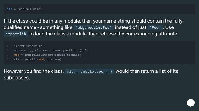 How to find all the subclasses of a class given its name? смотреть онлайн