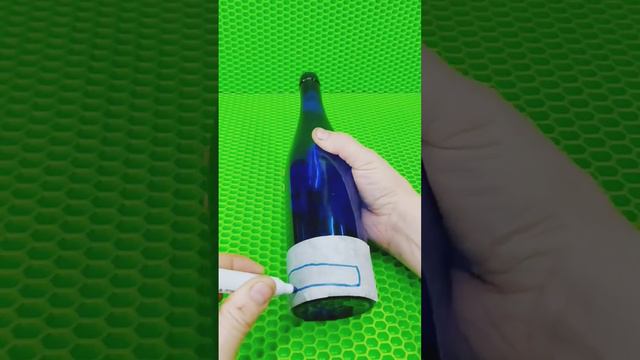 Взял стеклянную бутылку и сделал своими руками светильник смотреть онлайн