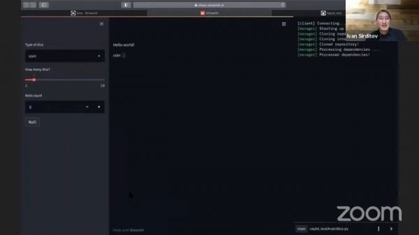 "Создаем интерактивное веб-приложение на Python с помощью Streamlit" - Online лекция в Смарте