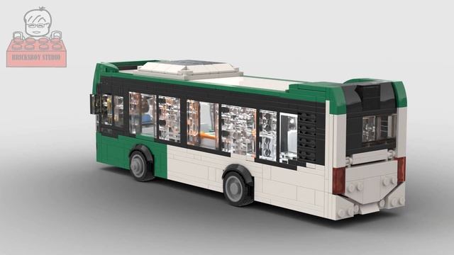 LEGO MOC #69-3 Mercedes Benz O530 Citaro K Austria Graz Bus смотреть онлайн