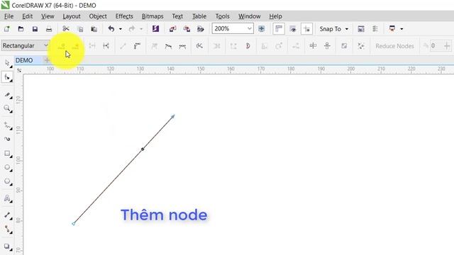 Thêm node và xóa node trong Corel Draw смотреть онлайн