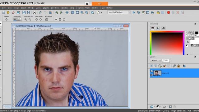 Paint an image with text with a script in PaintShop Pro смотреть онлайн