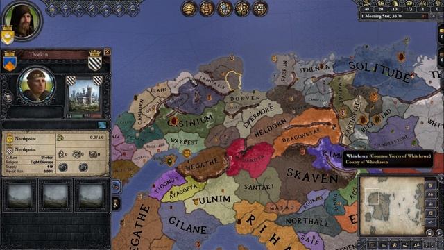 Crusader Kings 2: Elder Kings Mod- Uniting Highrock part 1 смотреть онлайн