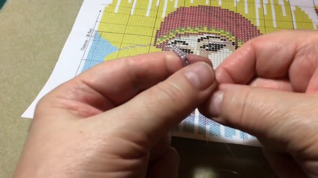 Большое пасхальное яйцо из бисера. Часть 1/2. смотреть онлайн