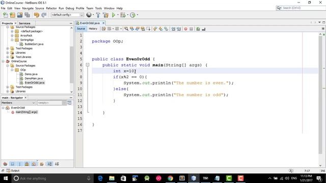 Problem solving using java || Find even or odd number смотреть онлайн
