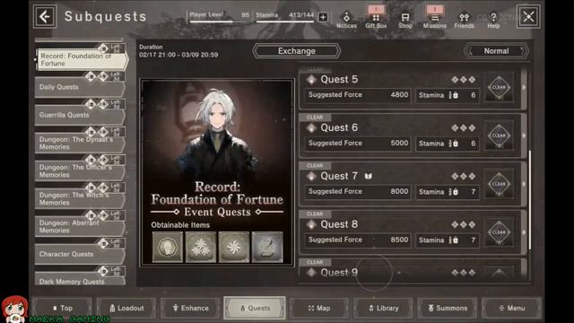 NieR Reincarnation | Record: Foundation of Fortune [No Commentary] смотреть онлайн