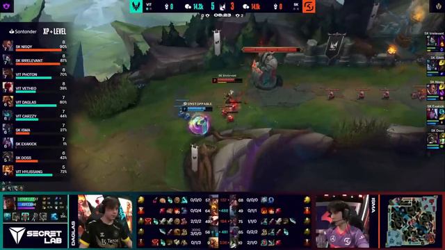 SK v VIT | 2024 LEC Winter | Week 4 Day 2 | SK Gaming vs. Team Vitality | Game 2 смотреть онлайн