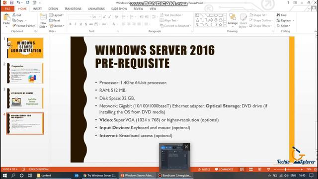 Windows Server Administration | LAB Preparation | Windows Server 2016 Evaluation OS Installation смотреть онлайн