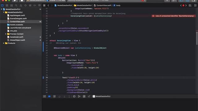 SwiftUI Tutorial:Memahami Observable Object #10 | Tutorial SwiftUI Bahasa Indonesia смотреть онлайн