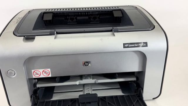 HP LaserJet P1006 Compact Monochrome Laser Printer смотреть онлайн