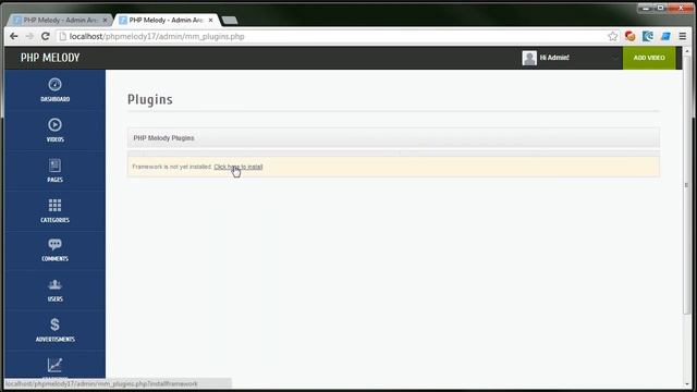 PHP Melody 1.7, 1.8, 1.9 and 2.0 - Activating the Plugin Framework (modframework) смотреть онлайн