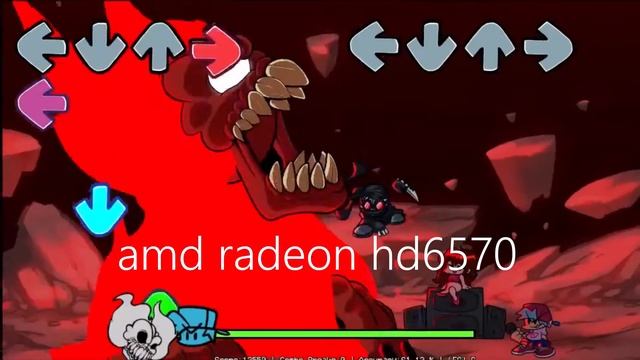 Vs. Tricky Intel HD Graphics 4000 vs AMD Radeon HD 6570 (friday night funkin fnf) смотреть онлайн