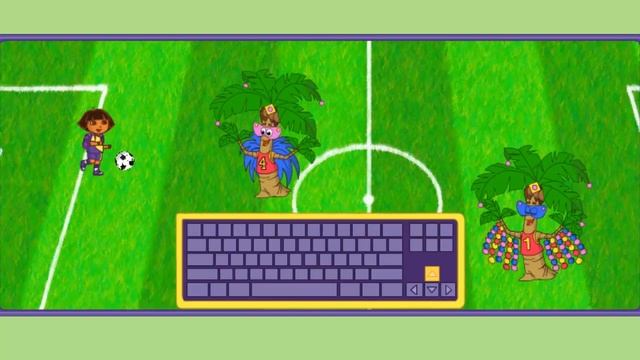Dora the Explorer - Dora's Super Soccer Showdown. Games for kids Online смотреть онлайн