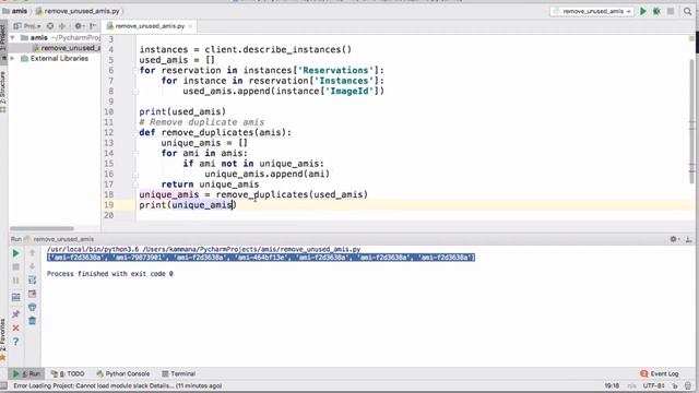 AWS - Remove Unused Custom AMIs смотреть онлайн