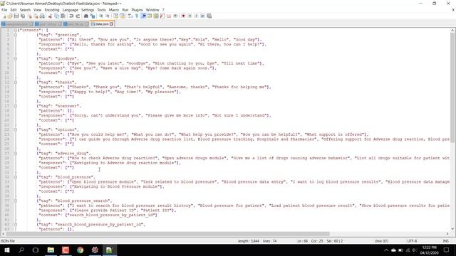 Chatbot using Flask and NLTK | Keras |Python смотреть онлайн