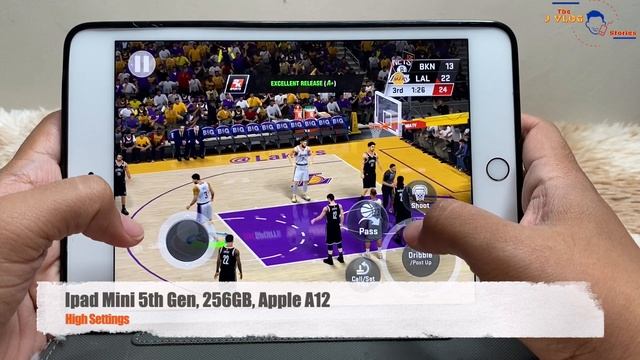 Ipad Mini 5th Gen NBA 2K20 Gameplay - Filipino | High Settings | 256GB | Apple A12 | смотреть онлайн