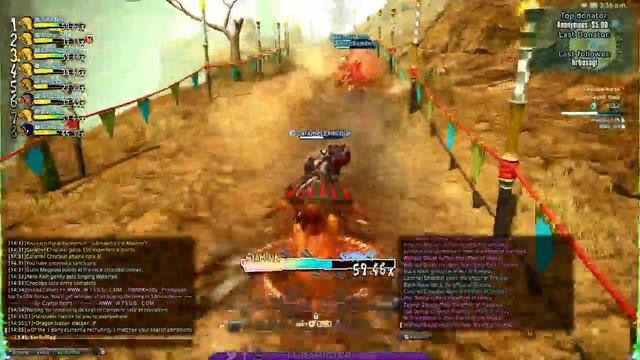 Eat My Dust - Chocobo Racing смотреть онлайн