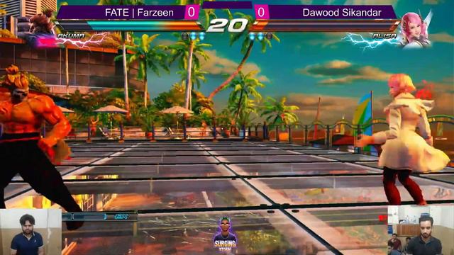 Tekken 7 Fist of Fury Top-8 | Fate Farzeen (Akuma) vs Dawood Sikandar (Alisa) смотреть онлайн