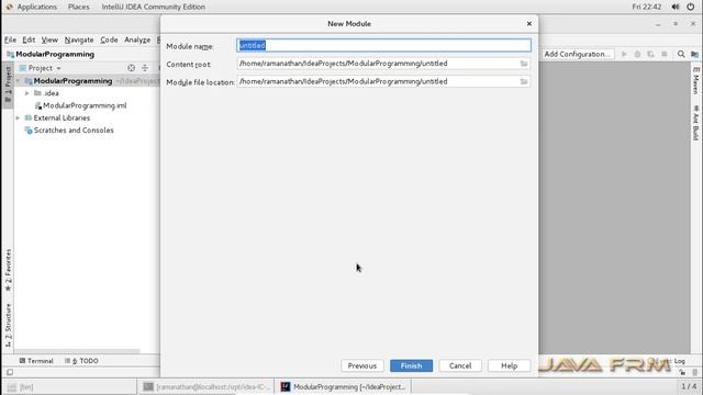 IntelliJ IDEA 2018.3 Community Installation on CentOS 7 and Java 11 Modular Programming смотреть онлайн