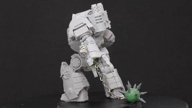 World Eaters Contemptor Dreadnaught Kitbash with Flail смотреть онлайн