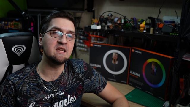 ? Jaka lampa do nagrywania filmów ❗❗ Natec Alfama Ring Led RGB ? Technikalia | PL смотреть онлайн
