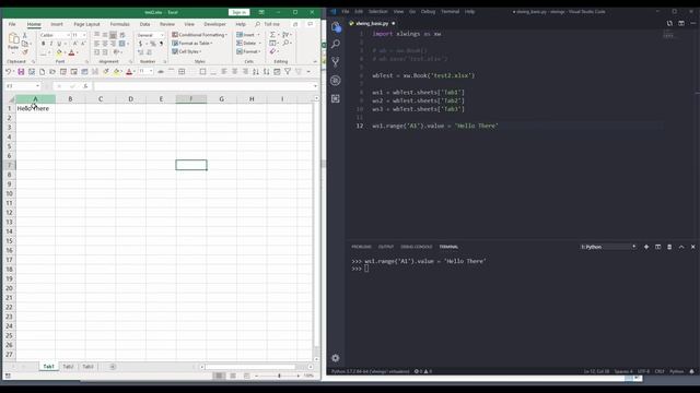 Automate Excel with Python and xlwings Part 1: Install xlwings and the basic смотреть онлайн