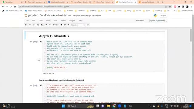 Python Programming - T & P Cell GRIET смотреть онлайн