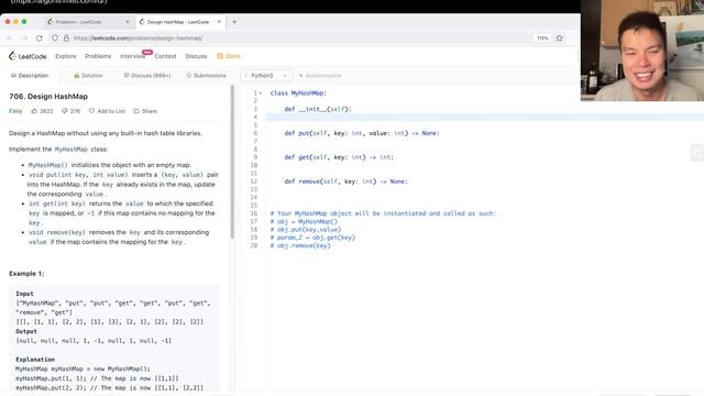 706. Design HashMap - Day 22/30 Leetcode April Challenge смотреть онлайн