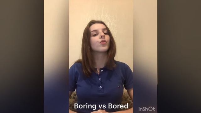 Как не путать прилагательные с окончаниями -ed/-ing? В чем разница? English in a few minutes смотреть онлайн
