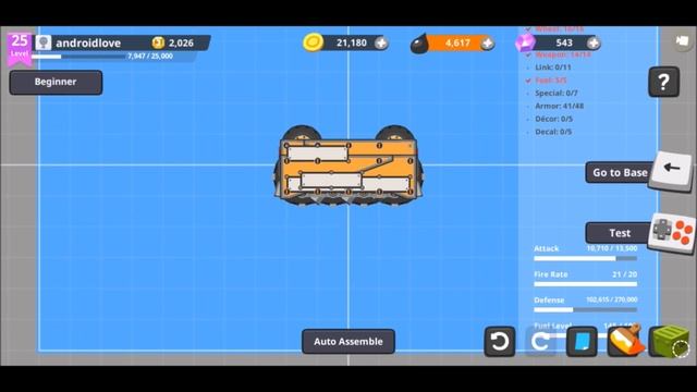 Super Tank Rumble - Automatic Tank Constructor looks AWESOME!!! смотреть онлайн