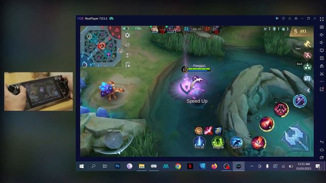 Mobile Legends on Steam Deck with full game-play смотреть онлайн