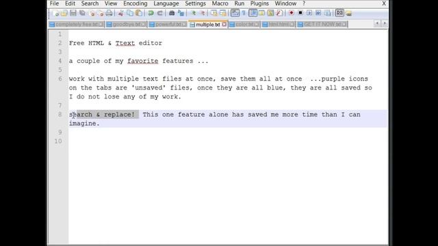 the best Free Html Editor and Windows Notepad replacement смотреть онлайн