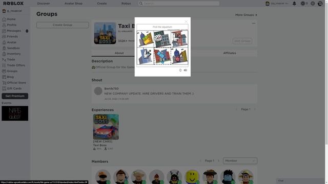 How To Get The Taxi Boss Group Car! (Roblox Taxi Boss)
