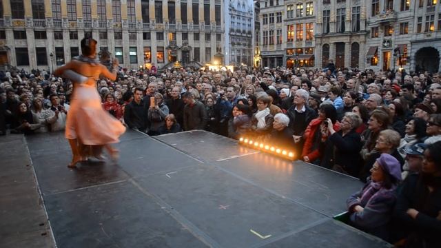 BTF 2014 Grand Place ROXANA SUAREZ & SEBASTIAN ACHAVAL with Solo Tango Orquesta смотреть онлайн