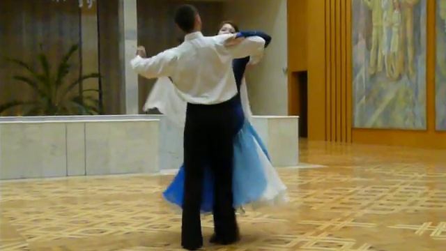Бальные танцы. Венский вальс! Viennese waltz смотреть онлайн