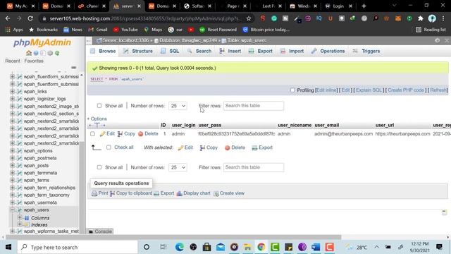 How to reset | recover your Wordpress admin password смотреть онлайн