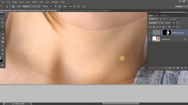 Skin retouching Photoshop tutorial in Hindi | Photo Editing in Photoshop in Hindi | SABKE SAB смотреть онлайн
