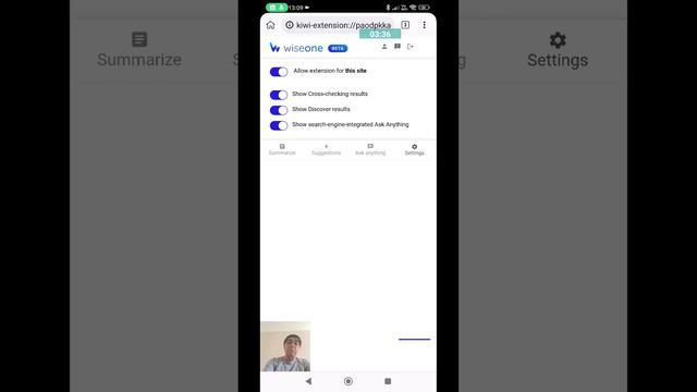 Android telefon ve tabletlerde kiwi browser ve wiceone kullanımı смотреть онлайн