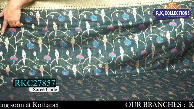 Latest Designer Work Sarees I Wholesale Store I@Rkcollectionssarees смотреть онлайн
