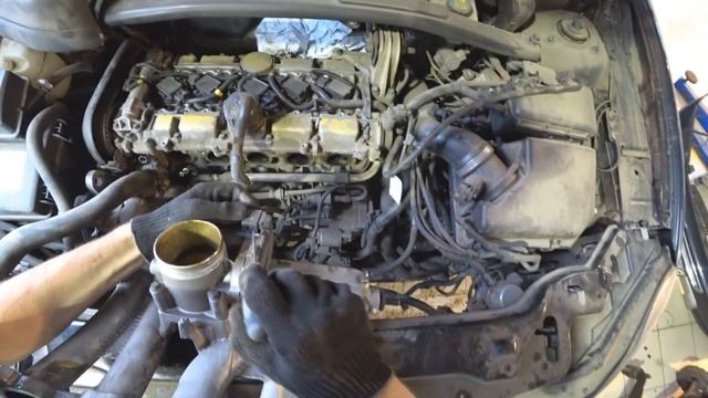 Как меняется вентиляция картерных газов(ВКГ) Volvo XC90 2.5? смотреть онлайн