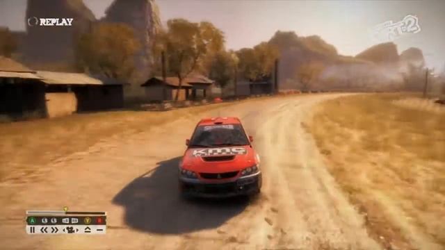 Dirt2 : Evo IX - China [ e2160 + hd4830 ] смотреть онлайн