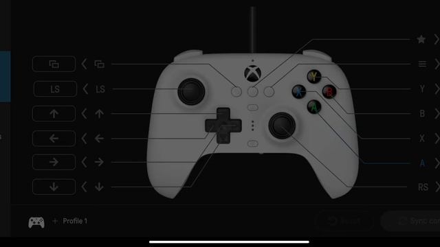 Настройка кнопок на Геймпаде 8BitDo Ultimate For Xbox