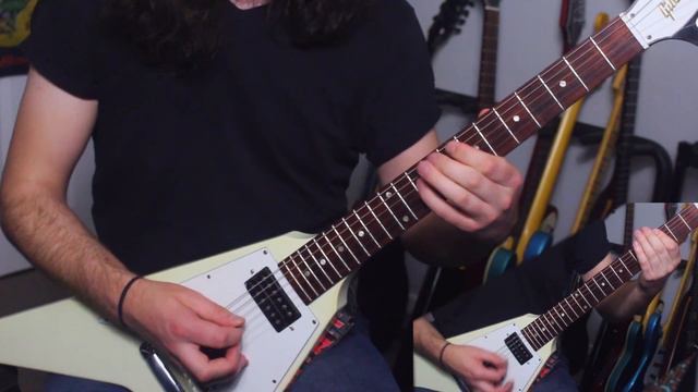 Like Light to the Flies - Trivium guitar cover | Gibson Flying V & Dean MKH ML смотреть онлайн