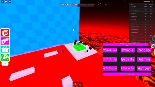 The Floor Is Lava ROBLOX Script GUI | Working смотреть онлайн