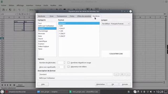 Tuto LibreOffice Calc - (Excel) 4 - les bases - Comment changer le format de l'équation modèle ? смотреть онлайн