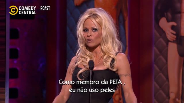 Pamela Anderson Implica Com David Hasselhoff | Roast No Comedy Central