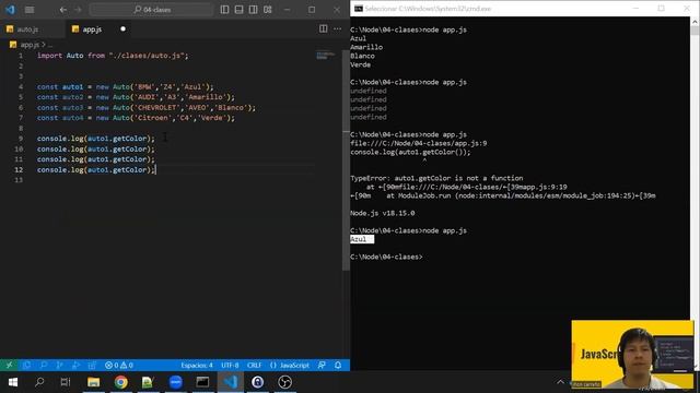 15- CLASES III - GET -SET- Atributos Privados - Repaso JavaScript смотреть онлайн